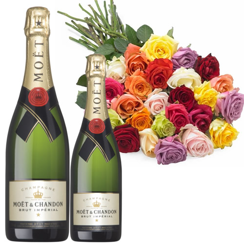 Buy Moet & Chandon Rose Magnum + Giftbox easily online